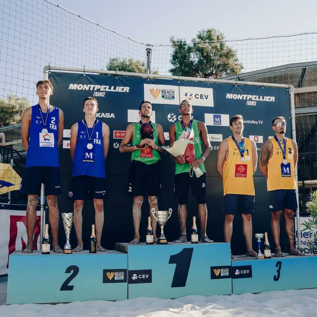 Venezuela se posicionó en el primer lugar en el Future Beach Voleibol World de Francia