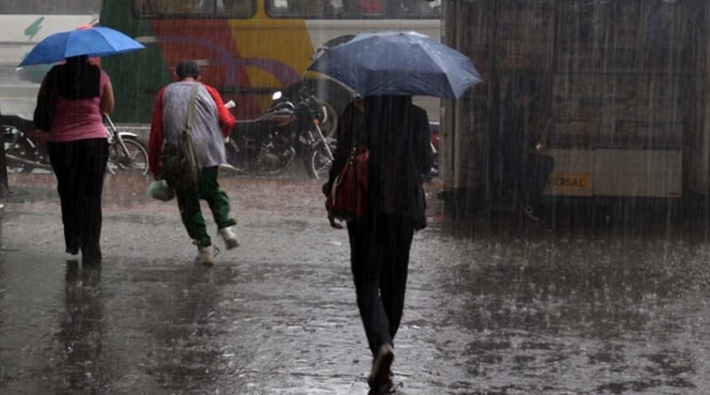 Inameh pronosticó precipitaciones en gran parte del territorio nacional