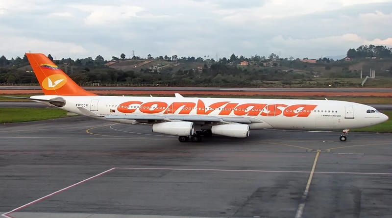 Conviasa no podrá volar a Colombia por sanciones de la OFAC