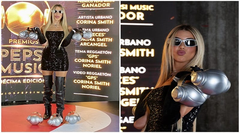 Fanáticos criticaron a Corina Smith por su presentación en los premios Pepsi