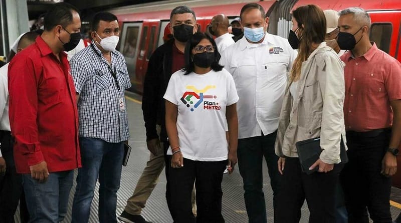 Gobierno venezolano supervisó los planes que se llevan a cabo en el metro de Caracas