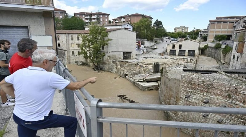 Una tromba de agua dejó alrededor de 10 fallecidos en Italia