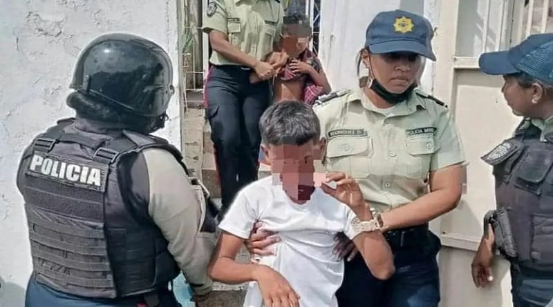 Aprehendieron a dos personas por presunta explotación infantil en Bolívar
