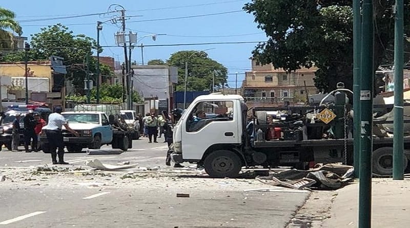 Explosión en empresa de oxígeno medicinal dejó cinco heridos en Vargas