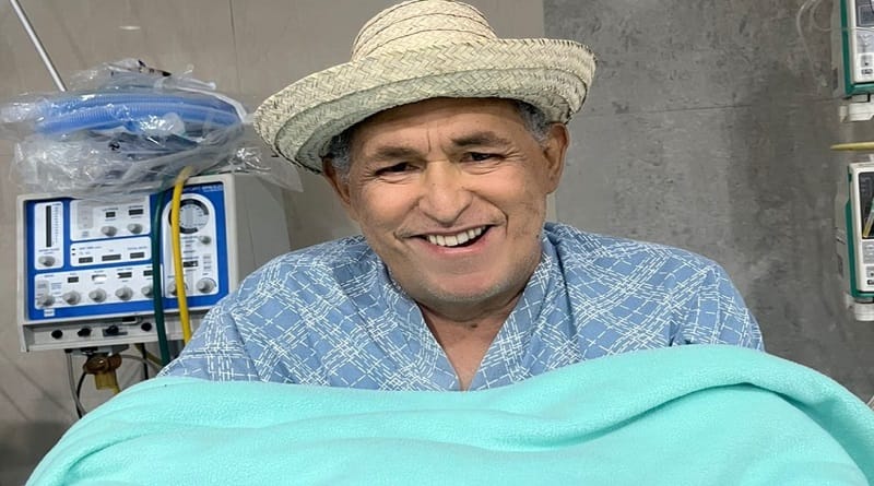 El cantante Gualberto Ibarreto salió de terapia intensiva