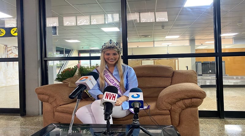 Ana Paula regresó a Cumaná como la nueva Miss Teen Belleza Internacional 2022