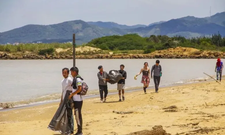 Más de 750 kilogramos de basura fueron recogidos en la Pepe