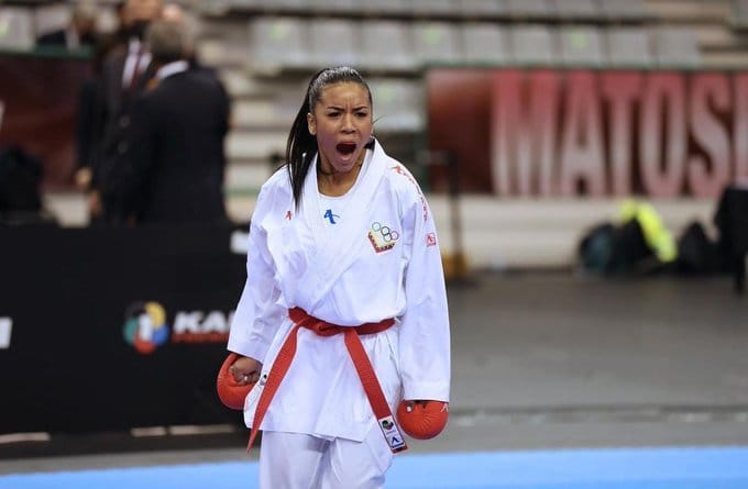 Yorgelis Salazar se posicionó en el primer lugar del ranking mundial de karate