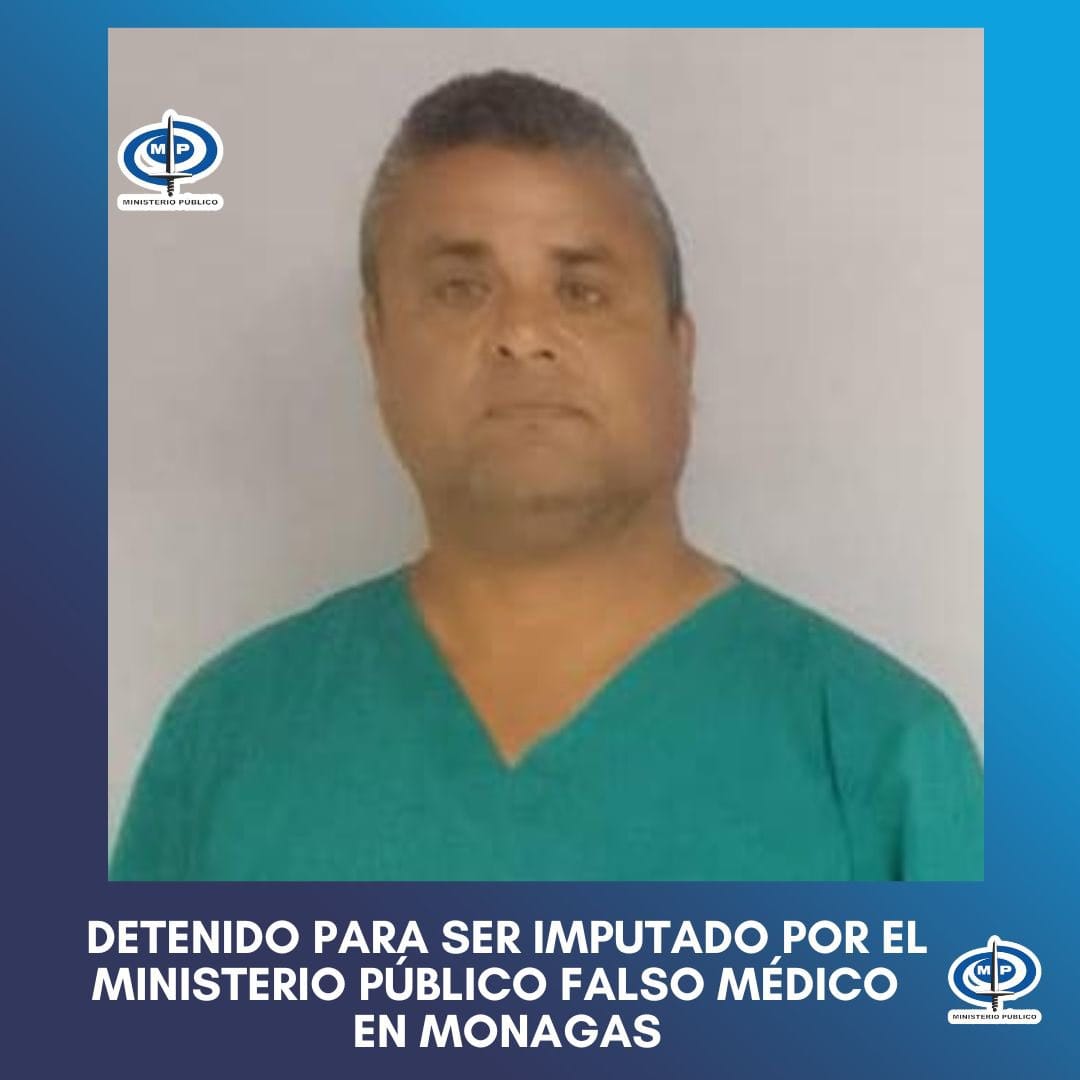 Detuvieron a falso traumatólogo en Monagas 