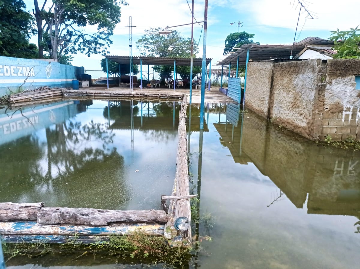 Vecinos de Los Uveros denunciaron fallas en la estación de bombeo