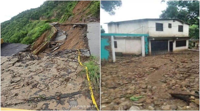 Desbordamiento de río dejó 10 viviendas anegadas en Chichiriviche de la Costa
