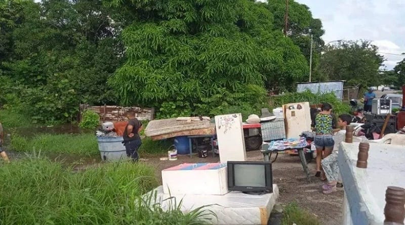 Crecida del río Unare dejó a cientos de familias damnificadas en Clarines