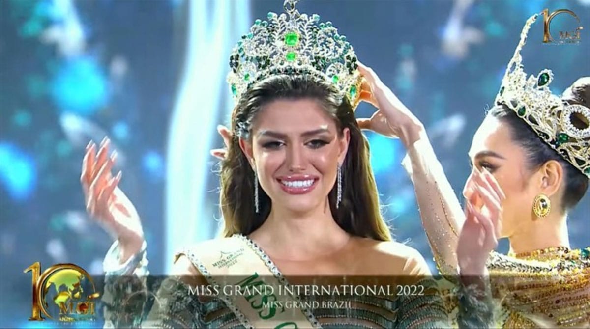 Brasil se coronó como Miss Grand International 2022