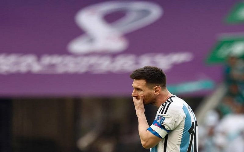 Argentina pierde en su primer juego contra Arabia Saudita