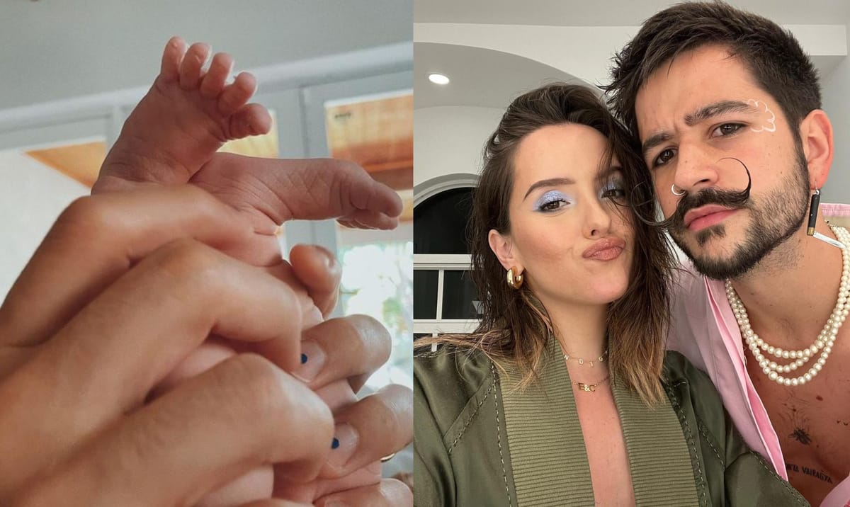 Camilo y Evaluna revelan el porqué no han mostrado el rostro de Índigo