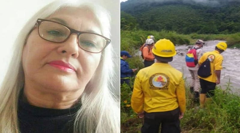 Encontrado cadáver de profesora que fue arrastrada por una quebrada en Mérida