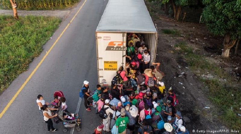 Autoridades mexicanas rescataron a migrantes venezolanos en frontera con EE.UU.