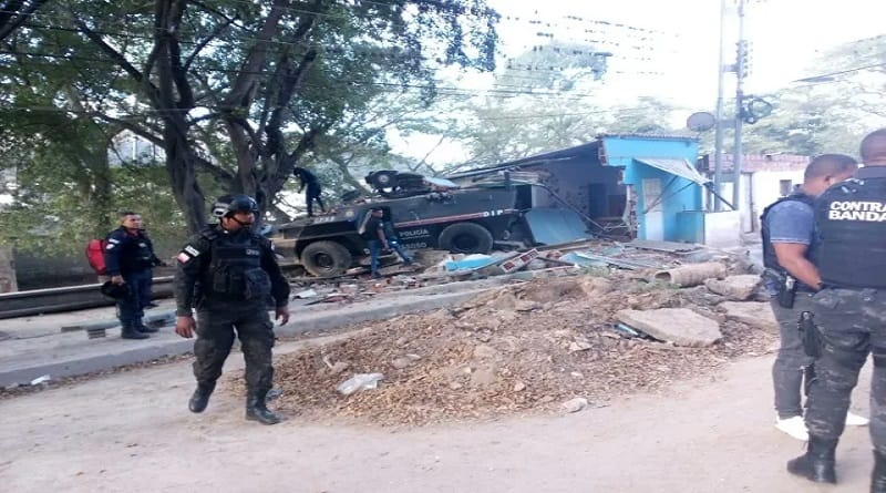 Banda delictiva arremetió contra comandos de policía de Las Tejerías