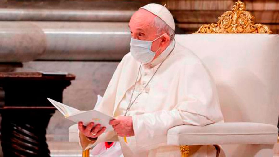 El papa Francisco cancela audiencia y discursos por fuerte resfriado