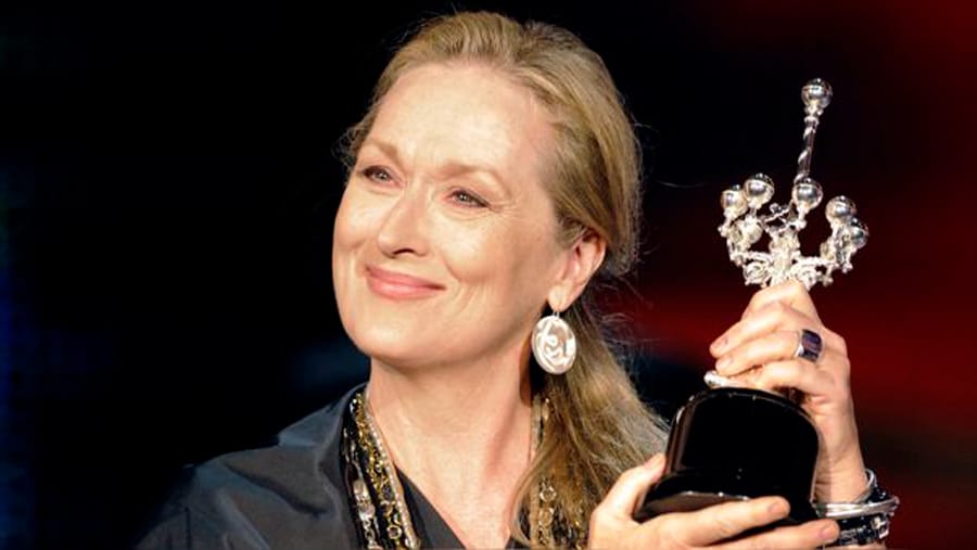 Meryl Streep obtuvo el Premio Princesa de Asturias de las Artes