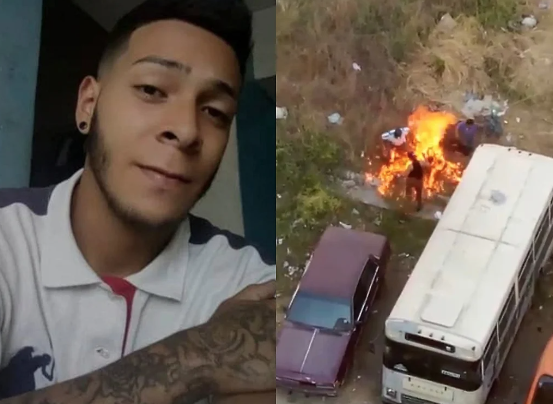 Hombre murió tras ser rociado con gasolina y prendido en fuego