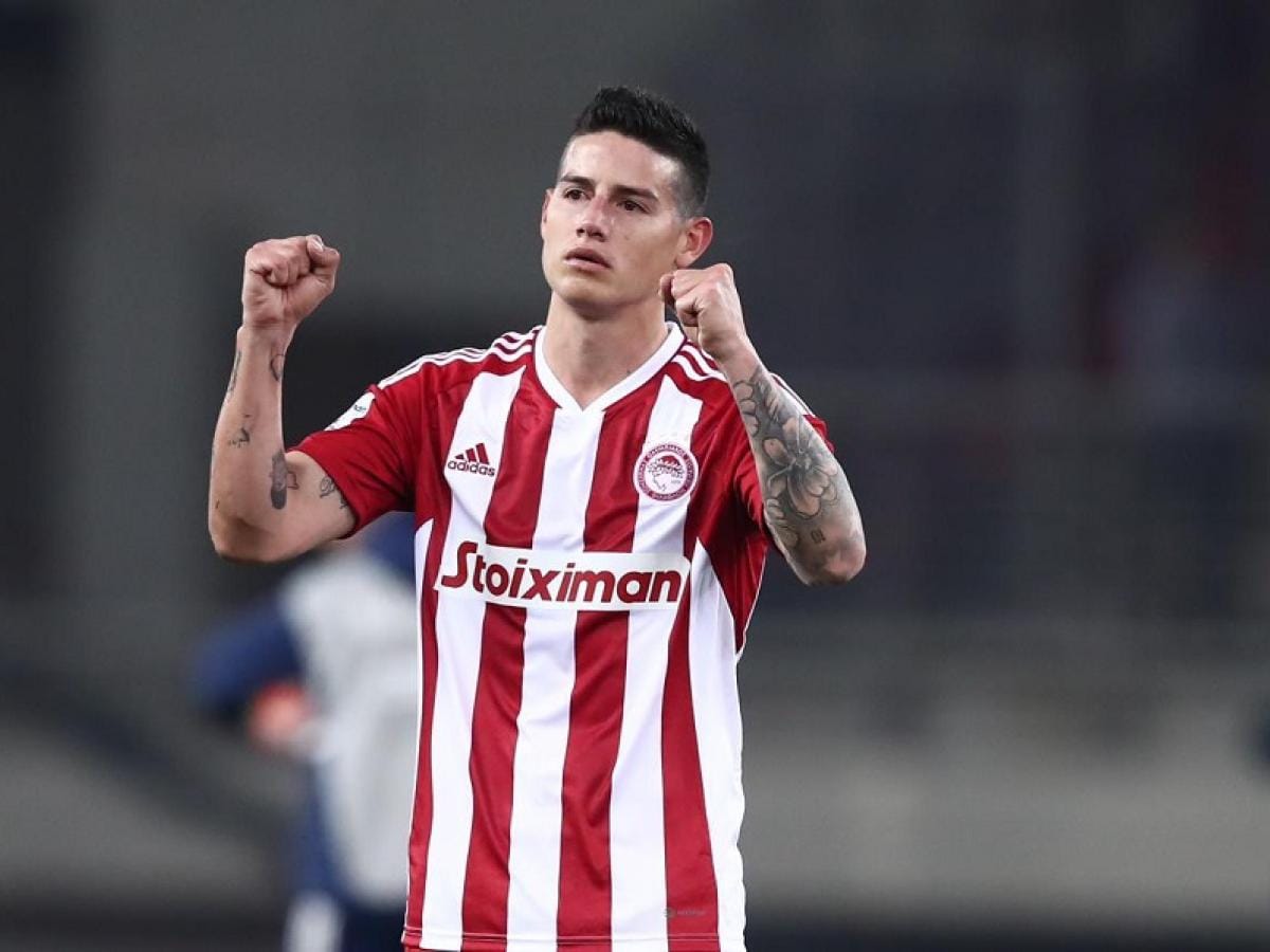 James Rodríguez rescindió su contrato con Olympiacos