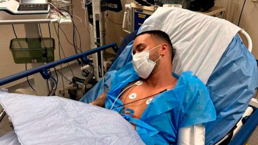 Prince Royce se encuentra hospitalizado tras sufrir una reacción alérgica en Chile