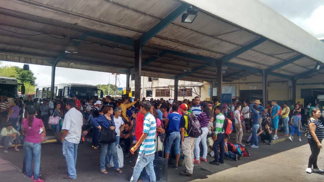 Al menos 6 mil personas se movilizaron por el terminal de Maturín esta semana santa