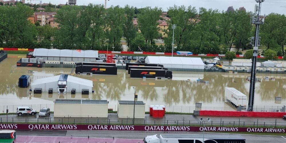 Cancelado el Gran Premio de la Emilia-Romagna de Fórmula 1 por inundaciones
