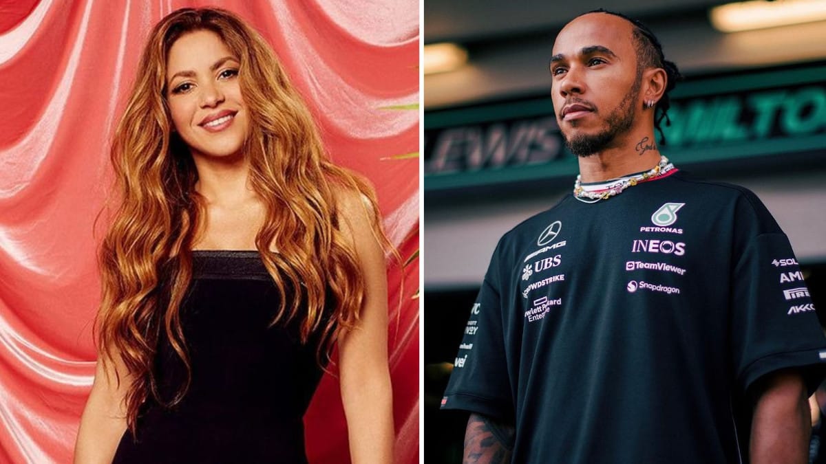 Lewis Hamilton y Shakira fueron avistados juntos en Miami Beach