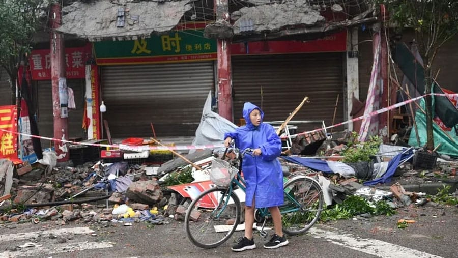 Terremoto de 5,2 grados dejó 3 heridos y 11.000 evacuados en el sur de China