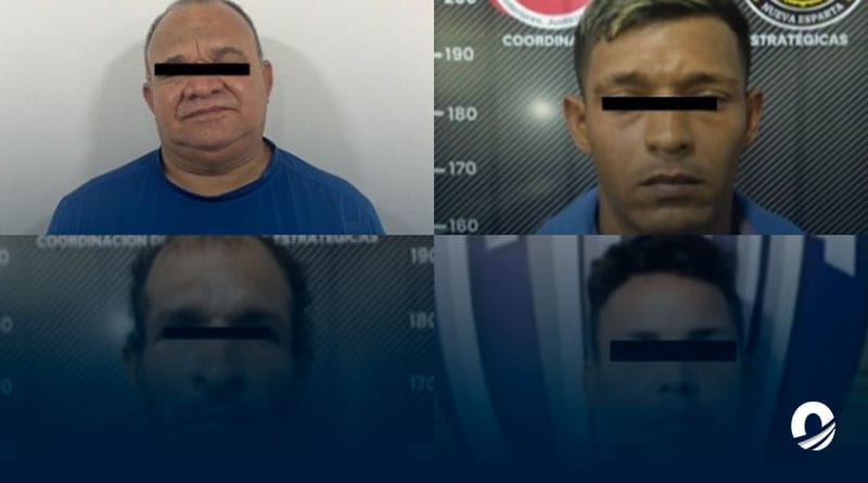 Cuatro sujetos fueron detenidos por diversos delitos en Nueva Esparta