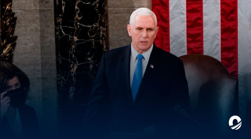 Mike Pence presentó su candidatura a la presidencia de Estados Unidos