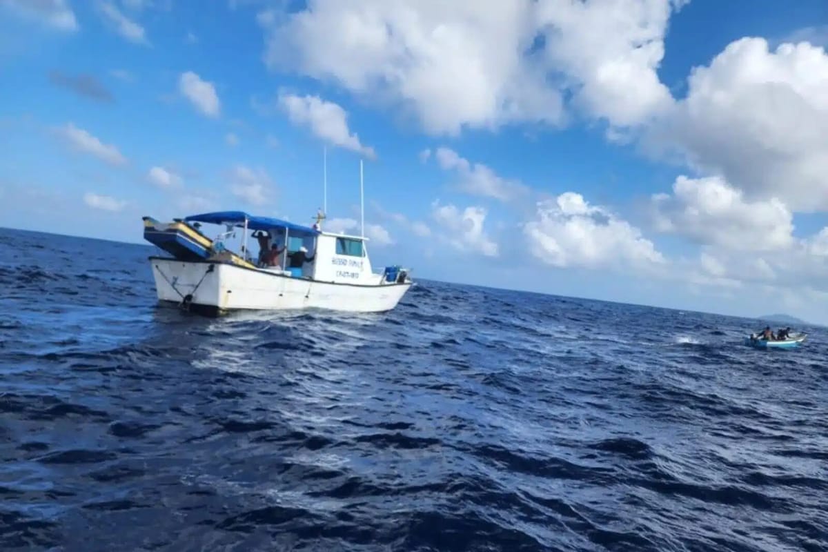 Cinco pescadores desaparecidos en Nueva Esparta fueron hallados con vida