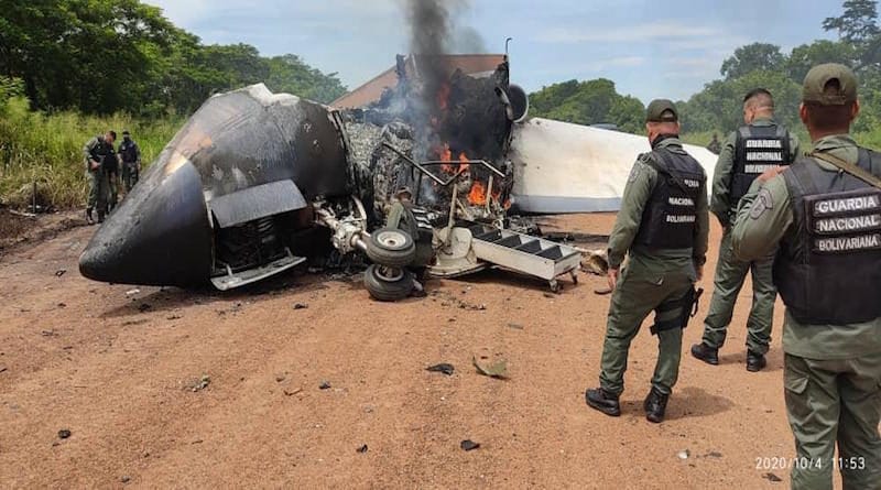 FANB neutralizó avioneta proveniente de México por presuntos vínculos con el narcotráfico