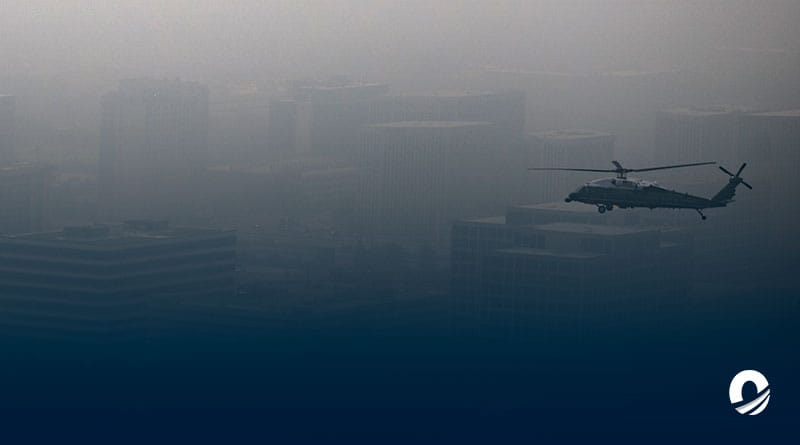El aire de EEUU se ha vuelto insalubre debido a el humo de los incendios en Canadá