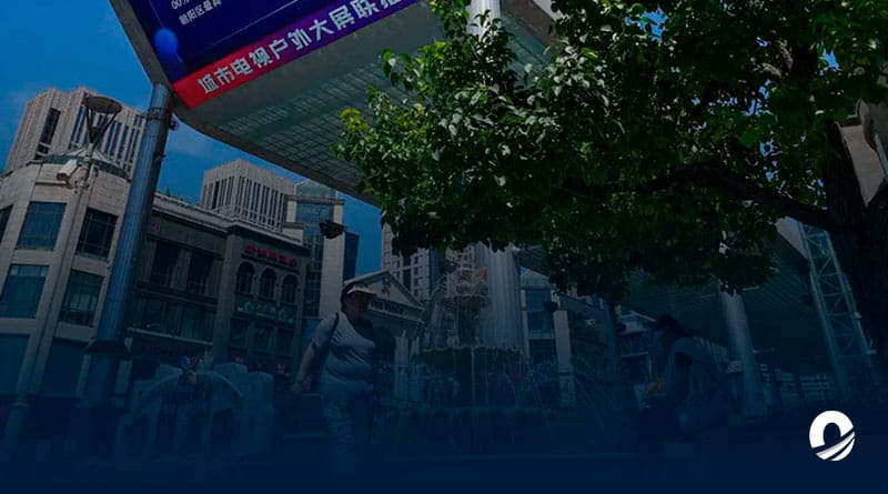 Activaron alerta roja en Pekín tras fuerte ola de calor al norte de China