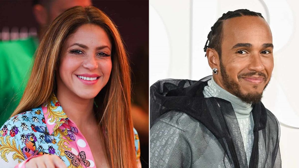 Shakira y Lewis Hamilton estarían empezando a salir de manera oficial