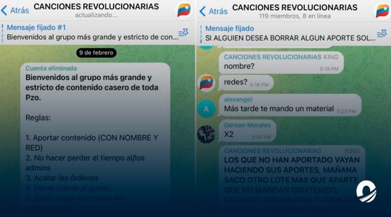 Denunciaron red de pornografía en Telegram en Puerto la Cruz