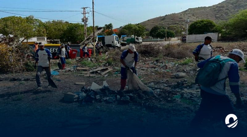 Desplegaron jornada de saneamiento en bahía de Nueva Esparta