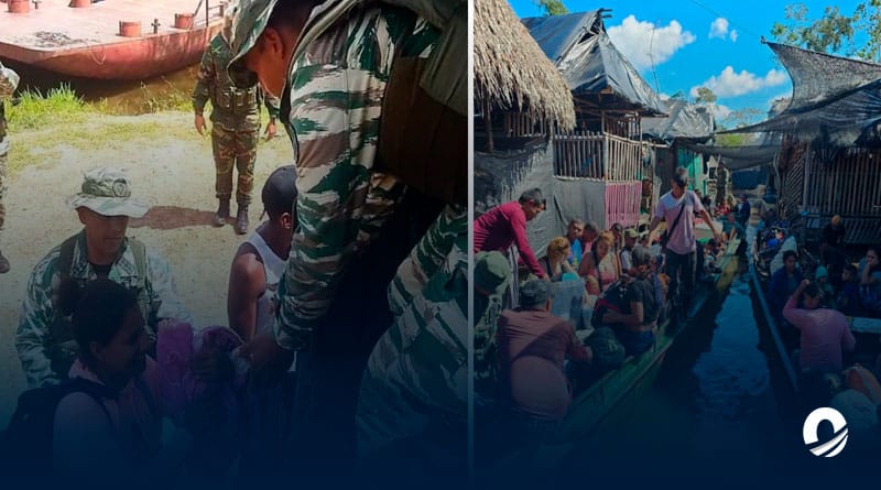 FANB evacuó más de mil personas en zonas de minería ilegal en Amazonas