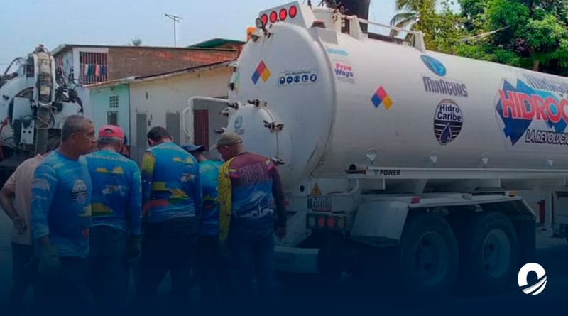 Hidrocaribe inició trabajos de mantenimiento a red de aguas servidas del municipio Bermúdez