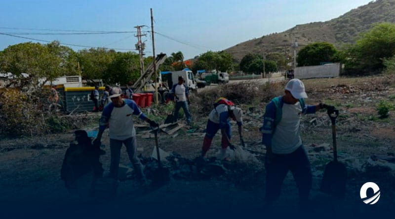 Realizaron jornada de limpieza en bahía de Nueva Esparta
