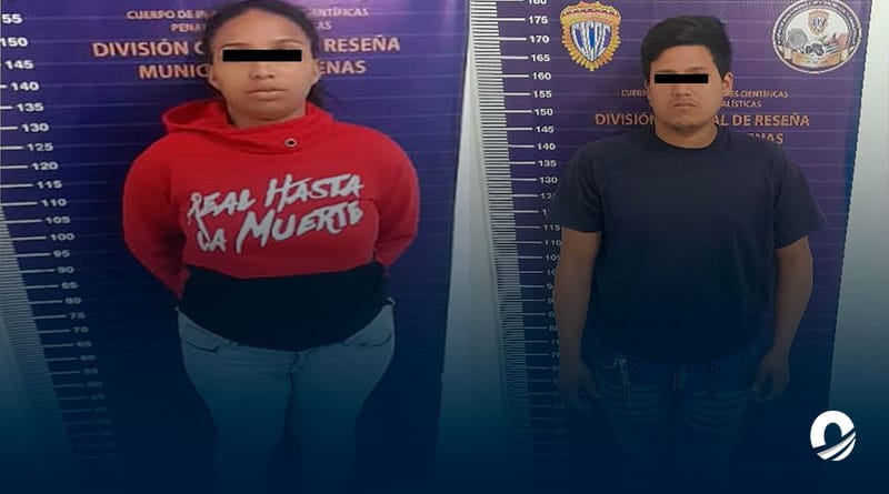 Arrestada pareja que robó y agredió a un discapacitado en Guarenas