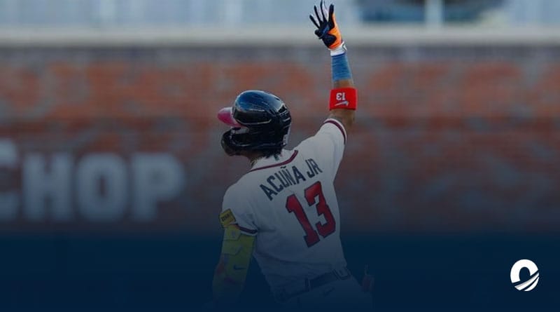 Ronald Acuña Jr fue nombrado Jugador del Mes en la Liga Nacional