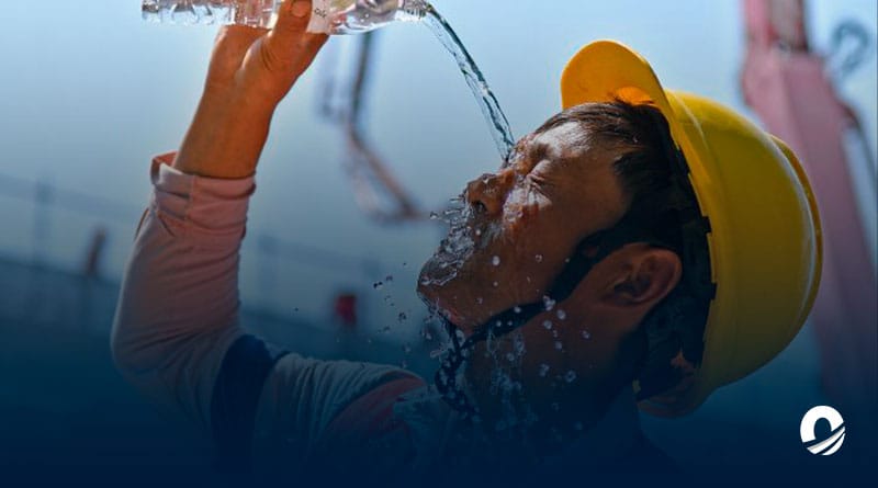 China emitió alerta naranja ante el registro de altas temperaturas