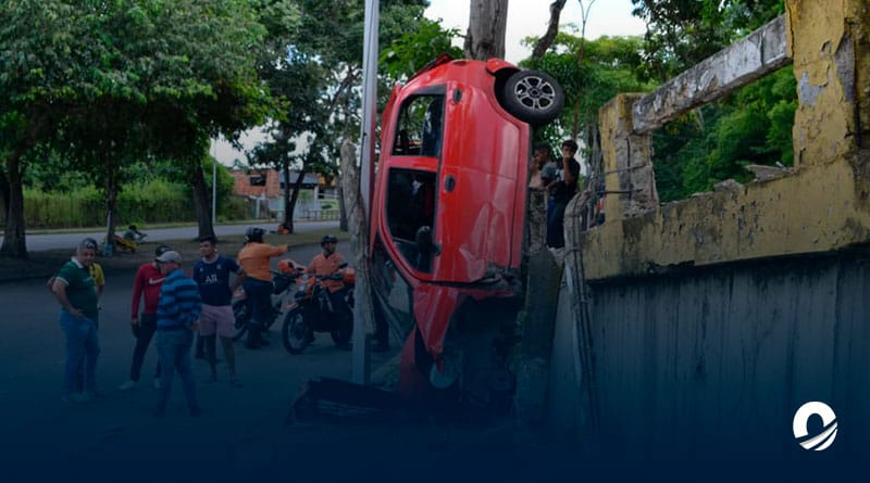 Reportaron accidente de transito en «El Picacho» de Maturín