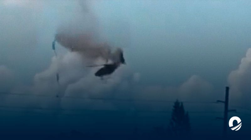 Helicóptero de bomberos se estrelló en Miami