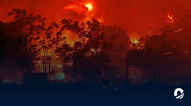 26 presuntos migrantes murieron en incendios registrados en noreste de Grecia