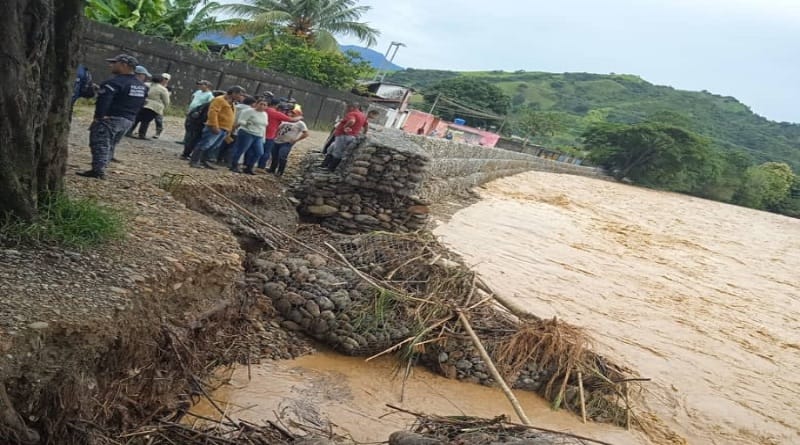 PC activó protocolo de alerta por crecida de río Socopó en Barinas